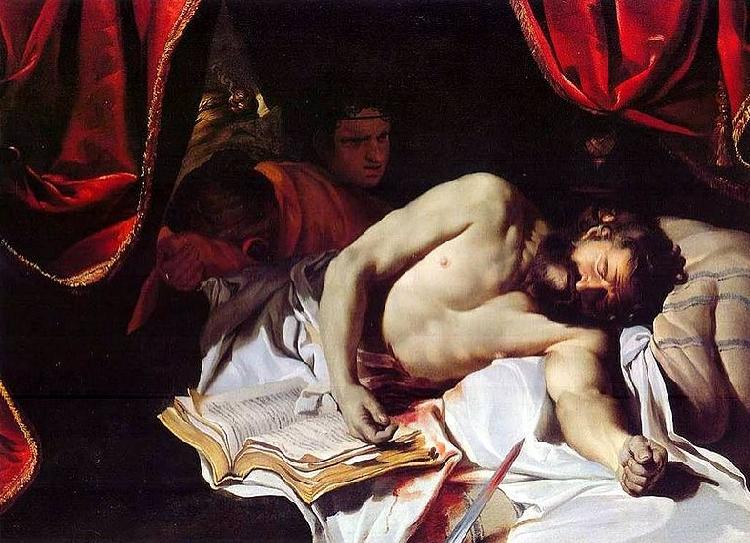 Charles Lebrun Suicide of Cato the Younger